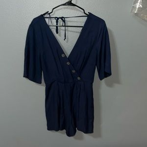 Navy Romper Size Medium from Francesca’s - Never Worn